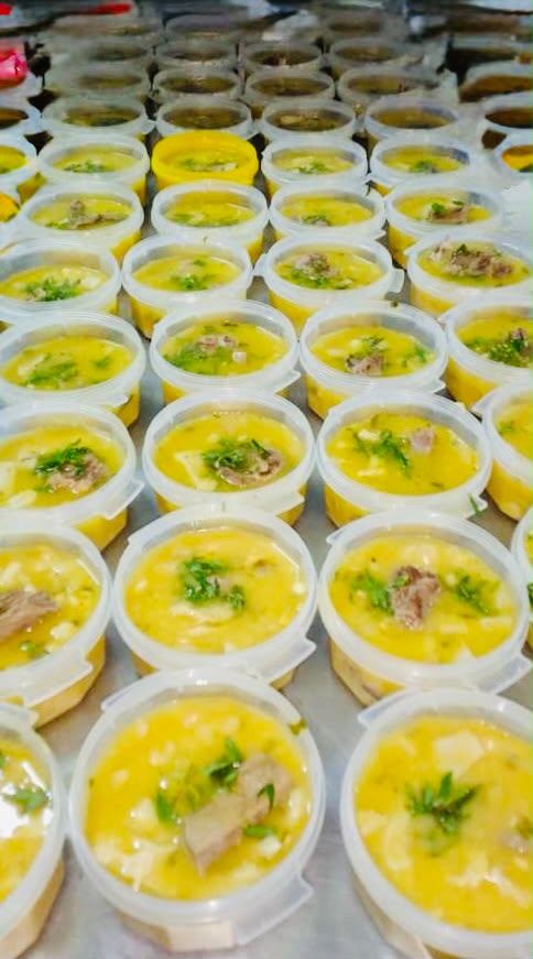 Refrigerios individuales preparados por Deleite Gourmet